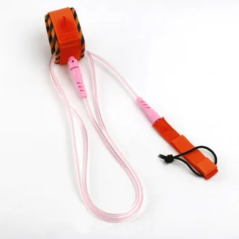 

Rainbow Series Surf Safety Rope Ankle Leash Surfboard Coiled Stand up Paddle Board Rope Surfing Cord String Accessory