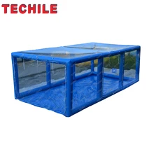 Подгонянный надувной дисплей автомобиля шоу чехол капсулы пузырчатая крышка палатки