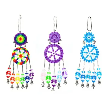 

DIY Handmade Wind Chimes Car Pendant Home Room Decoration Gift for Kids Crafts Cute wind chime craft and beautiful bells
