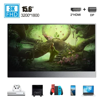 

15.6 Type-C HDMI 4K portable monitor LCD display for Ps4 Switch Xbox display