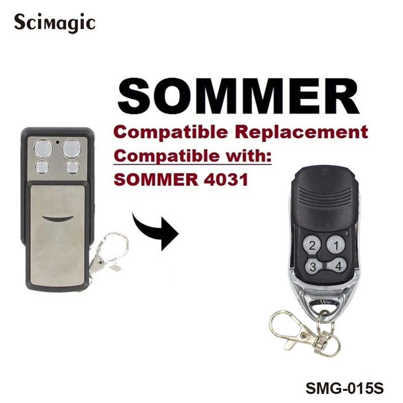 Sommer 4031 Garage Door Opener 868 Mhz Rolling Code Sommer Remote