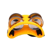 Ножной тамбурин со стальными джинглями барабанная гитара аккомпанемент части