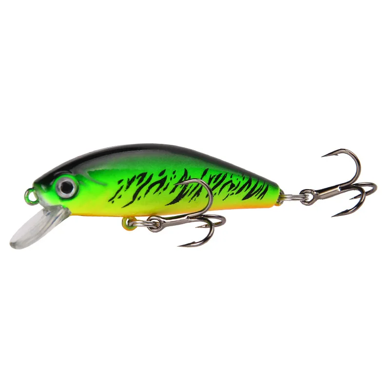 

1pcs 5.5cm 6.7g Six Colors Small Size Long Shot Diving Bionic Minnow Lure Artificial Hard Bait Professional Weever Fishing Lure