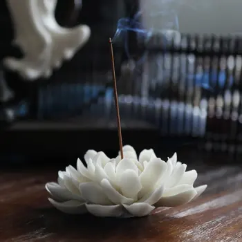 

Incense Burner Ceramic Handmade Buddhist Aromatherapy Censer Use In Office Teahouse Home Decor Incense Stick Holder