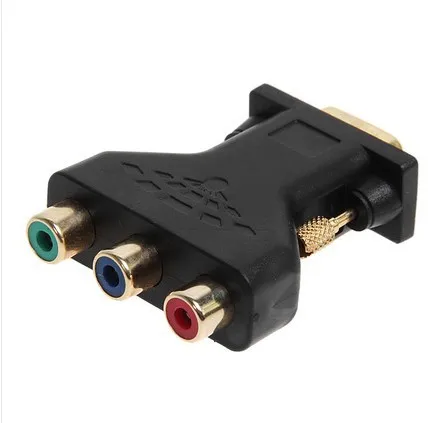 

VGA to RCA Connector VGA Revolution 3RCA Mother Adapter VGA to AV Three Color Difference Line Adapter