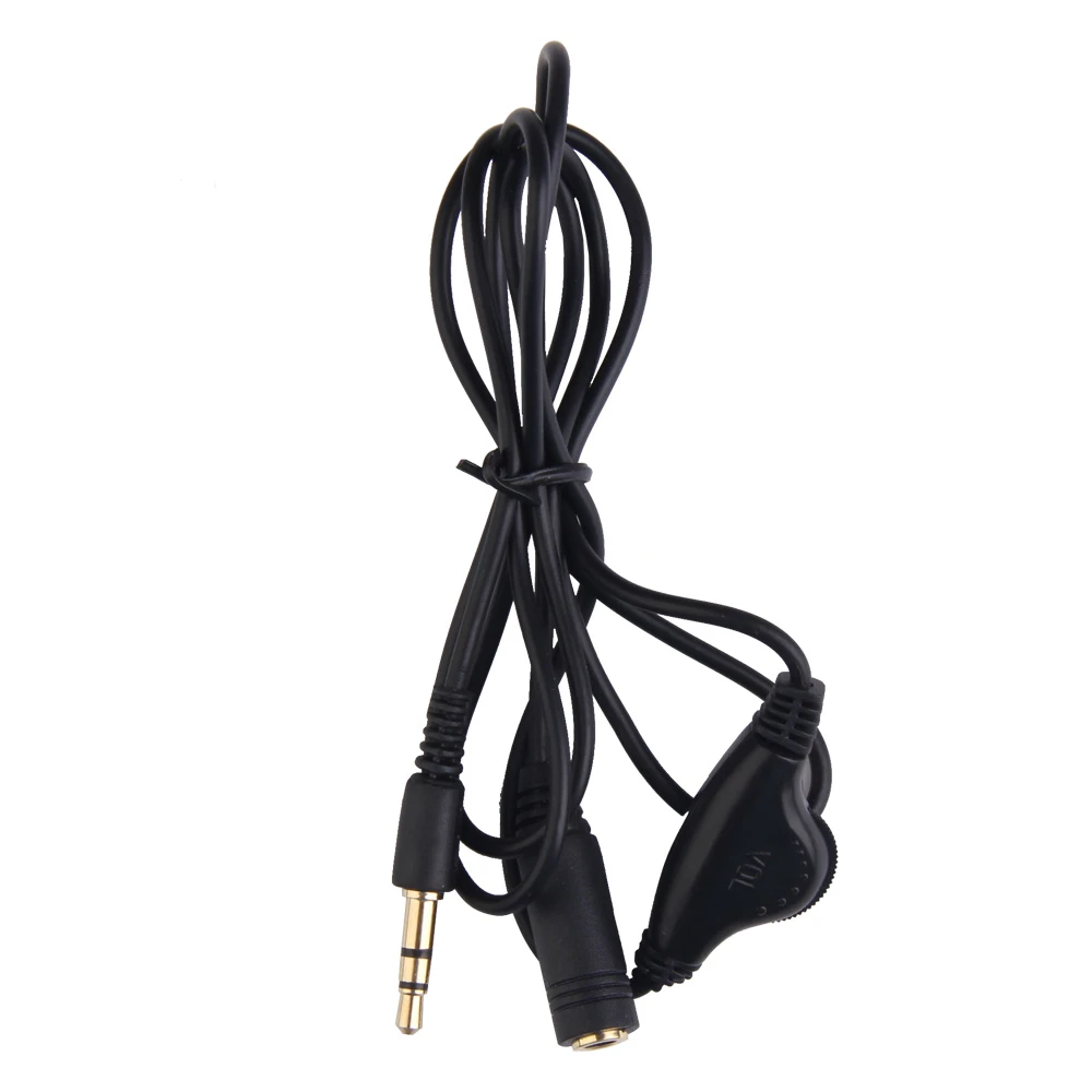 ケーブルイヤホン 3 5mm 延長コード ボリュームコントロール ステレオ オスからf3 5 Mm 新品 Earphone Accessories Aliexpress
