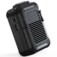 

Waist Hanging Fan, USB Charging Mini Fan Portable Hanging Neck Mobile Waist Hanging Small Portable Wireless Waist Fan