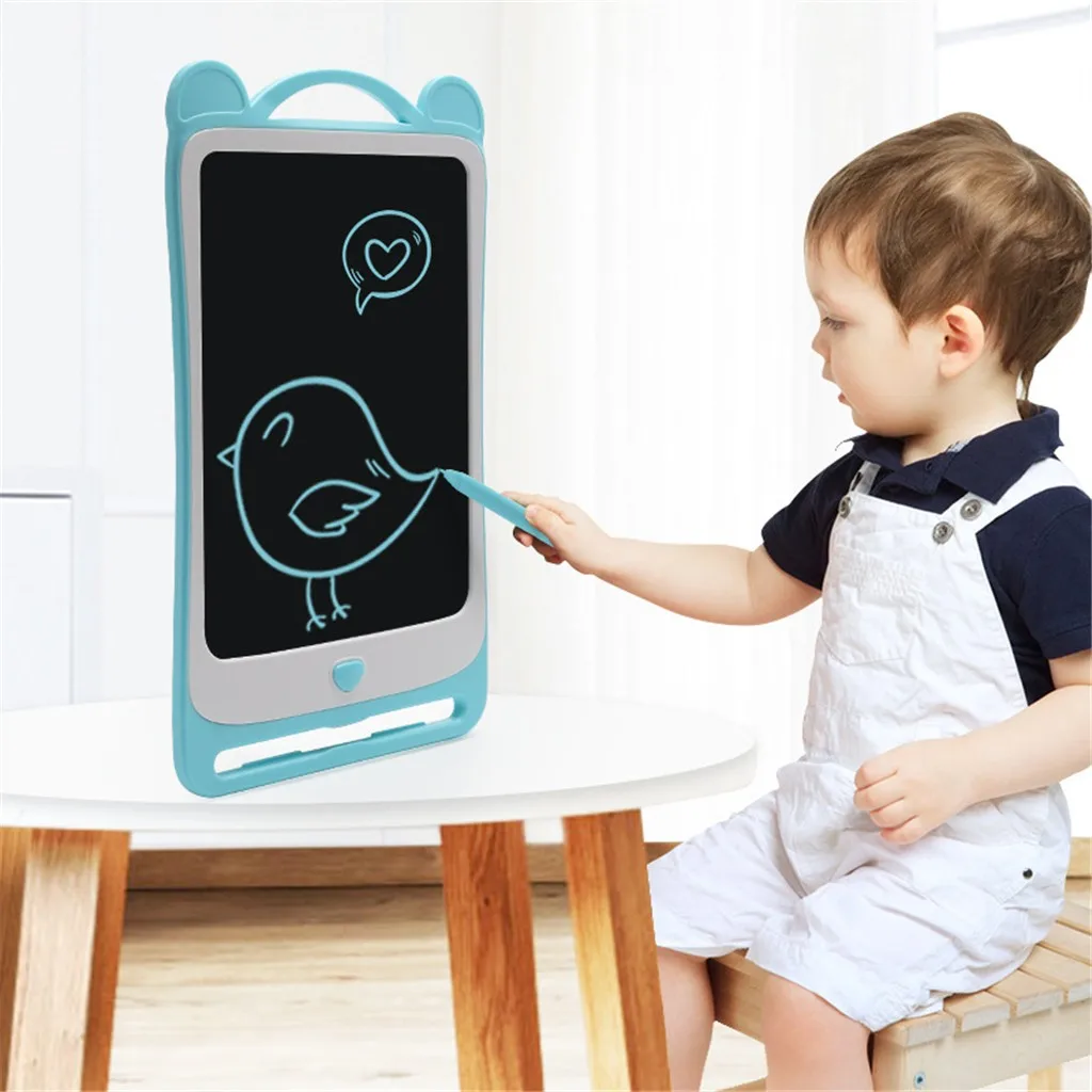Educational Toys For Children Kids Eyes Protection 8.5 Inch Electronic Screen Funny Writing Drawing Graffiti Board Toy Speelgoed