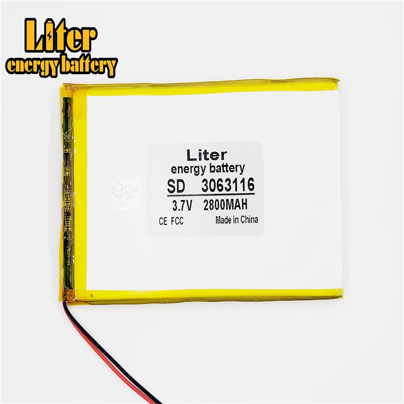 Литий полимерные батареи 3 7 в таблетка Blue devil w17pro7 3063116 аккумулятор 2800 мАч|tablet