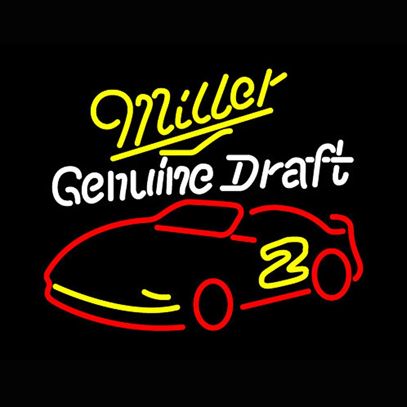 

Letreros Luminosos led MILLER Genuine Draft Neon Sign Led Neon Beer Sign With Acrylic Base