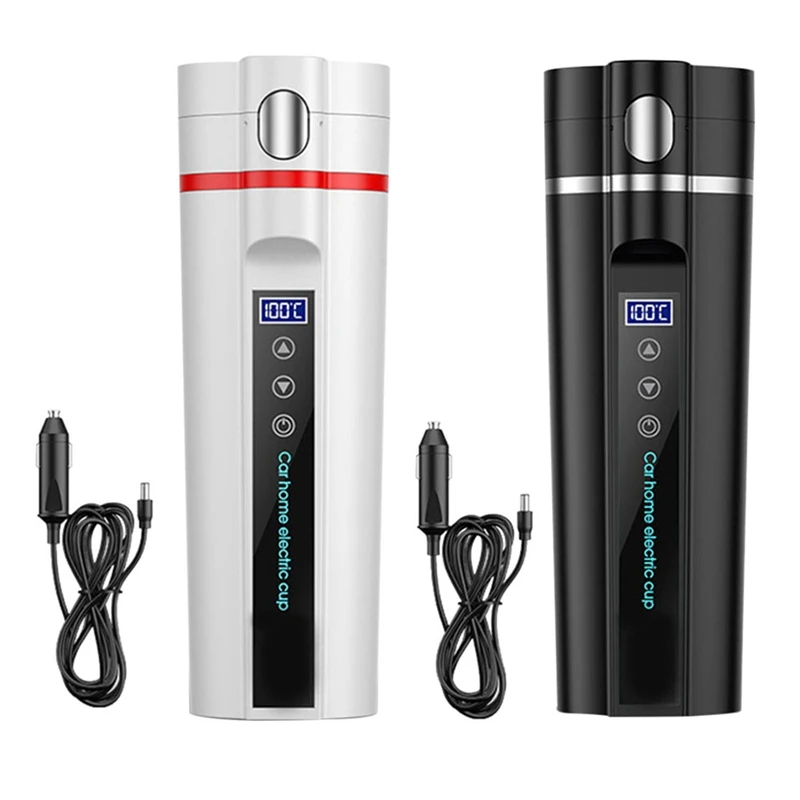 12V/24V 450ML Car Heating Cup 304 Stainless Steel Car Electric Heating