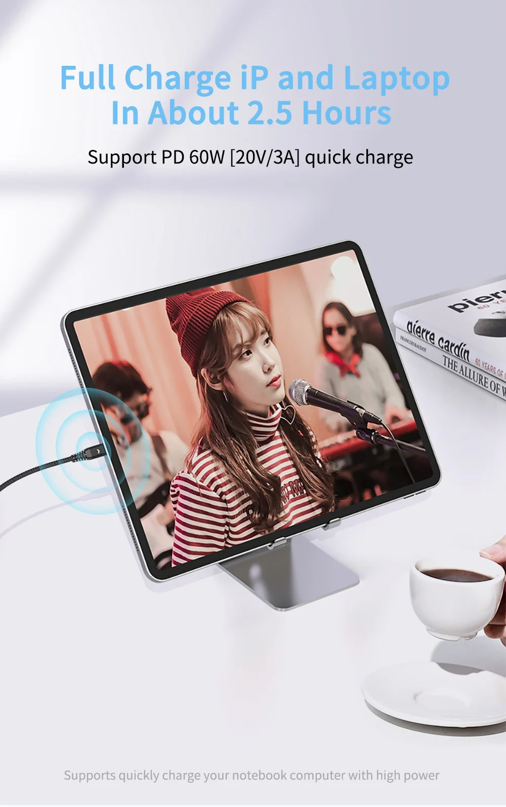 60W Type C To USB Type C Cable PD Fast Charging Data Wire For Samsung S20 Xiaomi QC4.0 Macbook Pro 60W Type C To USB Type C Cable PD Fast Charging Data Wire For Samsung S20 Xiaomi QC4.0 Macbook Pro