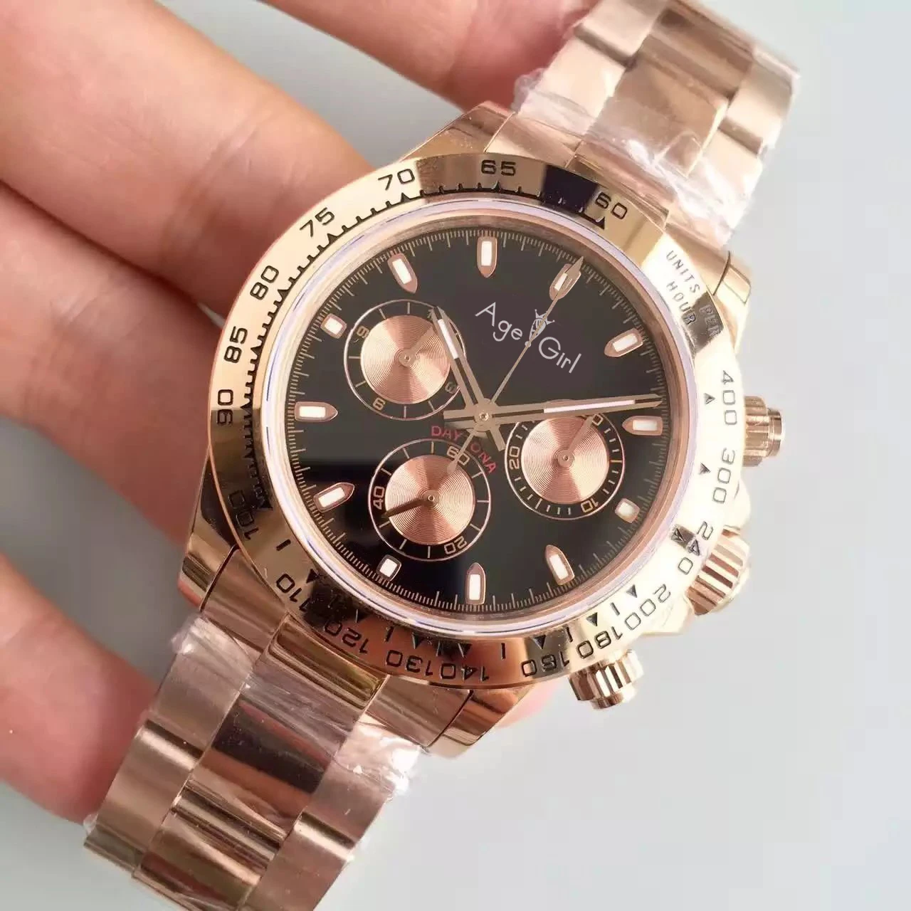 

Famous Brand New Men Watch Automatic Mechanical Watches Full Stainless Steel Black Rose Gold Sapphire Glass Limited Sport AAA+