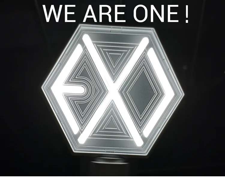 KPOP EXO ver.3album светильник-палочка Sehun Chanyeol концертный хип-хоп светящийся светильник для фанатов Подарочная коллекция kpop EXO светодиодный светильник