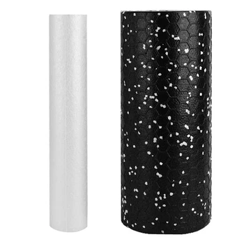 

2Pcs Gym Fitness Yoga Foam Roller Set Pilates Block Peanut Massage Roller Ball For Therapy Relax Exercise Relieve Stress