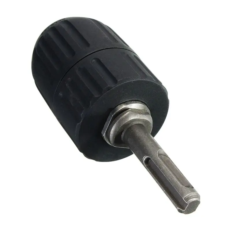 

13MM Professional HSS Keyless Drill Chuck with SDS Adaptor Hardware Tool Part,black