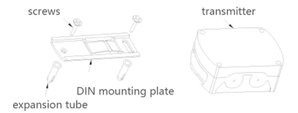 Air humidity and temperature sensor - ELEN, s.r.o. - relative / wall-mount  / RS-485