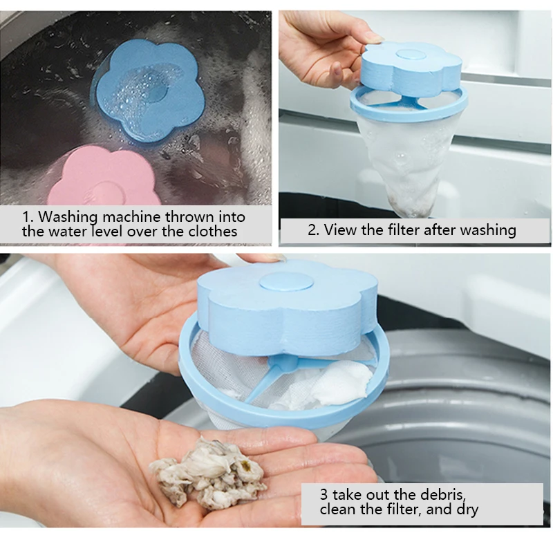 Многоразовые для стирки шаровые диски удаление волос Catcher стиральная машина очиститель мячей грязное волокно коллектор фильтр из сетчатой ткани