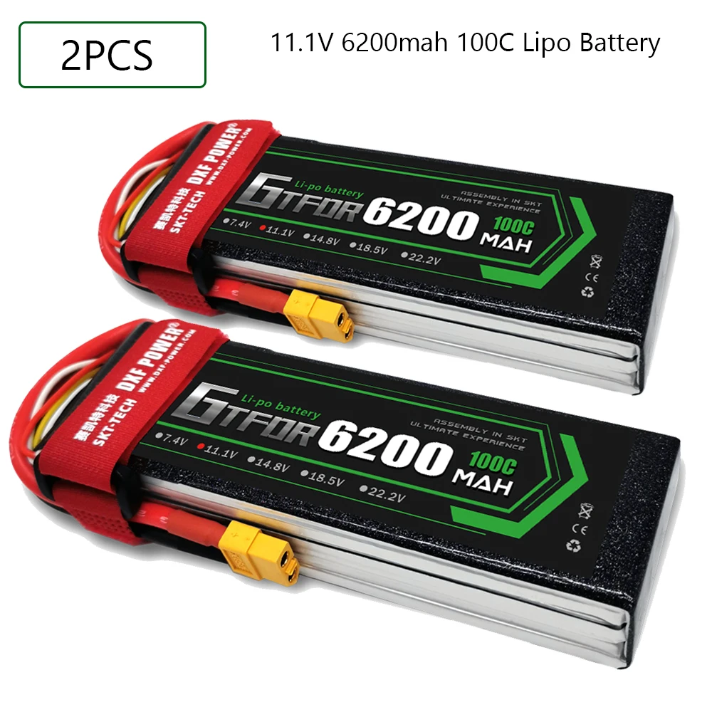 GTFDR 3S 11 1 V 6200mah 100C 200C Lipo батарея XT60 T Deans XT90 EC5 для FPV Дрон самолет гоночный автомобиль