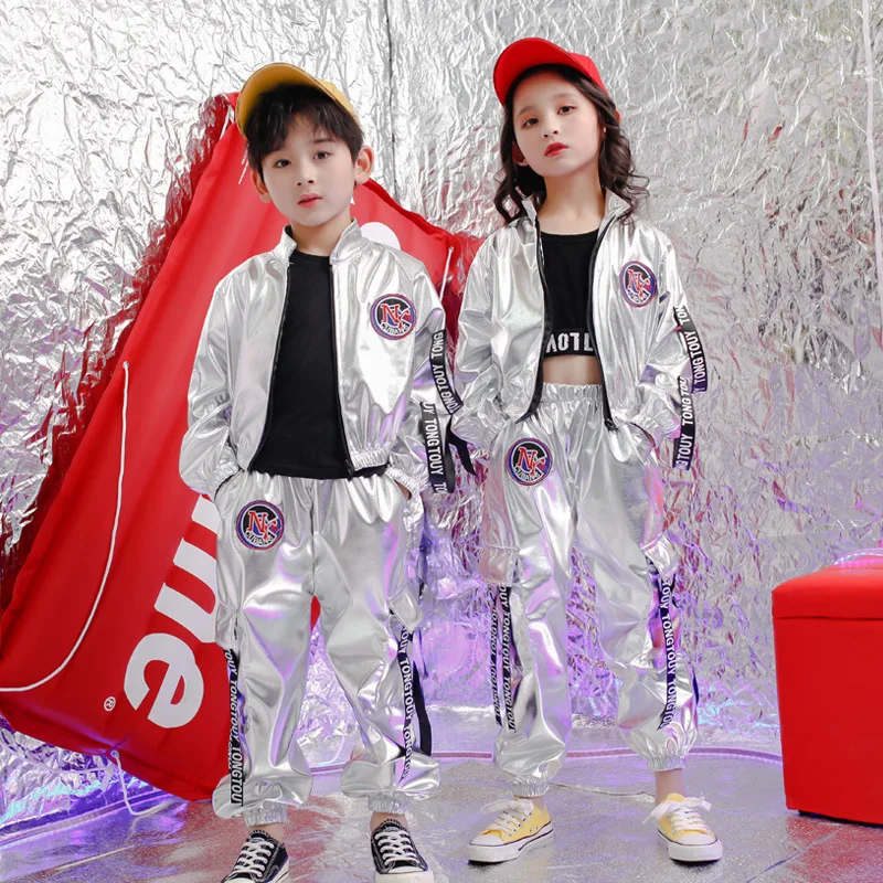 

Children Hip Hop Childrenswear Boy's Hip Hop Drum Kit Costume Girls Jazz Costumes Hiphop