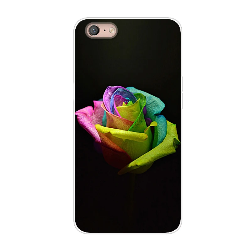 13 Для OPPO A71 чехол тонкий цветочный Мягкий силиконовый чехол s для OPPO A71 полный защитный чехол для OPPOA71 A 71 - Цвет: 13