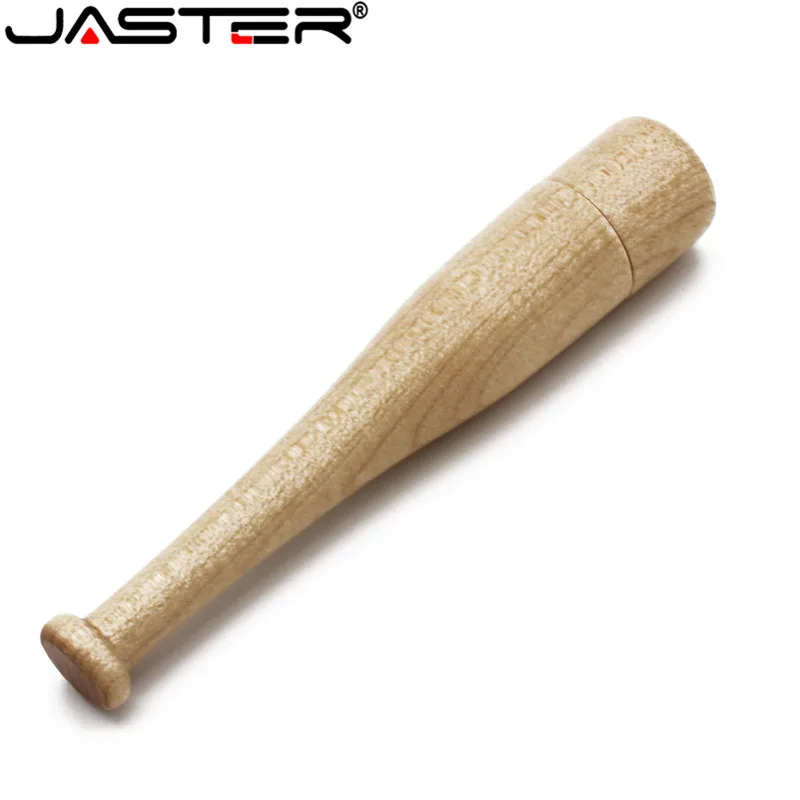 JASTER деревянный usb флеш-накопитель 4 ГБ 8 ГБ 16 ГБ 32 ГБ Клен бейсбольная бита usb