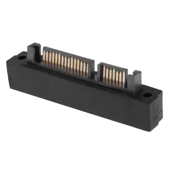 

22Pin SATA Male to 22Pin SAS Female Port 500Mbps Extension Converter Adapter SATA HDD to SAS Port 6Gbps SATA3 Compliant