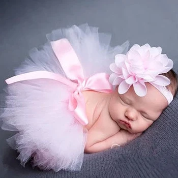 

Newborn Photography Props Infant Costume Outfit Princess Baby Tutu Skirt Baby Photography Props Newborn Photography Outfit