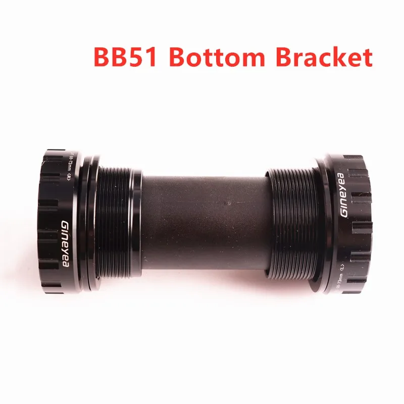 Gineyea bb51 велосипед gxp Нижний Кронштейн 68 73 мм для sram шатуны Аксессуары велосипеда| |