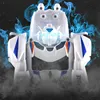 Intelligent RC Combined Deformation Robot 2.4G Singing And Dancing Colorful Sound And Light Electric Remote Control Car Kids Toy 4