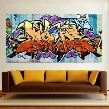 

Hot Selling Home Decor Print oil painting on canvas Wall Art Decorations Wall Canvas,.Wildstyle Graffit