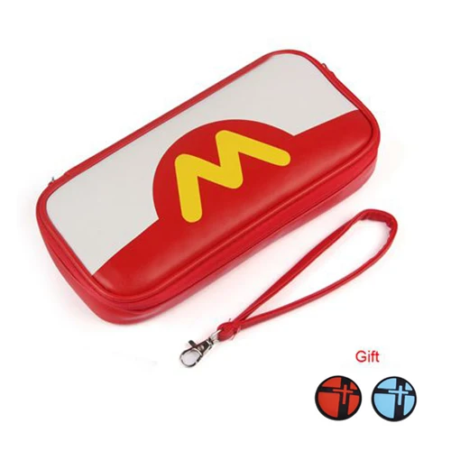 3 Nintend Switch PU Storage Case Bags for Nintendos Switch NS Console Portable Traval Carrying Bags Game Accessories with Gift - Цвет: 3