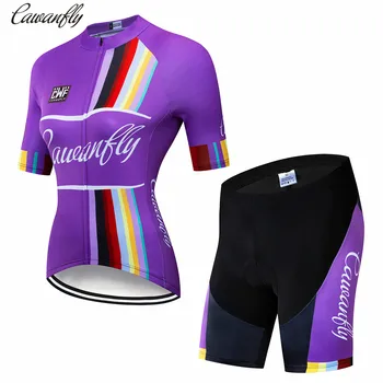 

2020 Cycling Clothing Women Short Sleeve Jersey Set Northwave Summer MTB Suit Race Road Bike Clothing Bib Gel Pad shorts Kit