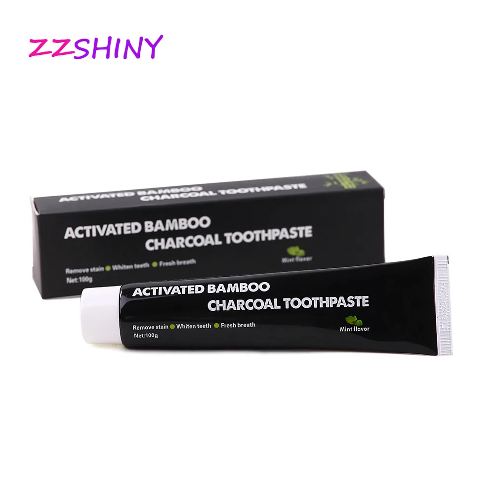 

2 boxes *100g Bamboo Charcoal Toothpaste Whitening Black Toothpaste Charcoal Toothpaste Oral Hygiene Tooth Whitening Toothpaste