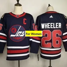 Новинка, все сшитые женские трикотажные изделия, Виннипег#29, Патрик лайн#33, Дастин бифульен#26, Блейк Вилер#55, Марк шейфел