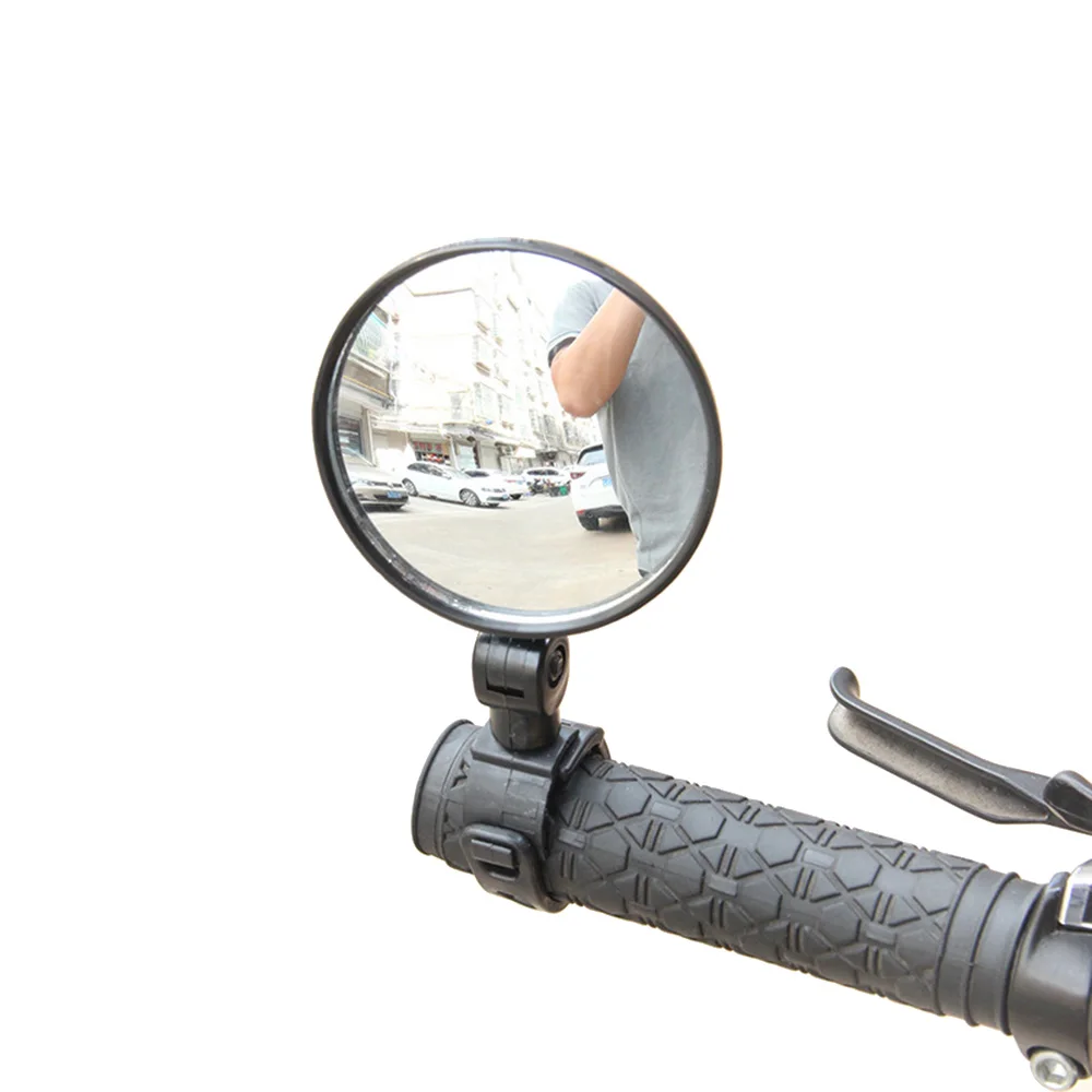 Bicycle Rear Mirror 360 Degree Rotation MTB Road Bike Handlebar Silicone Rearview Safety Cycling Rear View Convex Mirrors BC0115 (9)