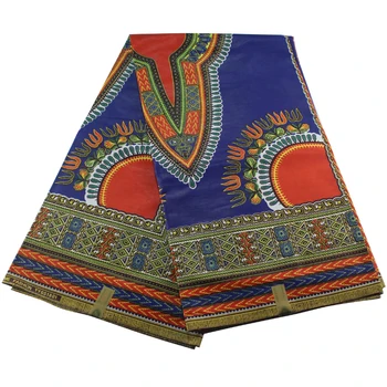 

ankara 100% cotton wax fabric best quality!! veritable African Dashiki wax design Nigeria printed fabric