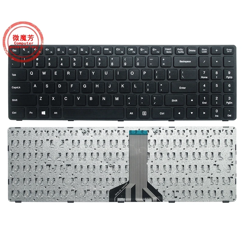 New Laptop Keyboard For Lenovo Ideapad B50 50 100 15 100 15ibd Type 80qq 6385h Us Nb 99 6385h Lb 00 Us Pk1310e1a00 Snj Replacement Keyboards Aliexpress