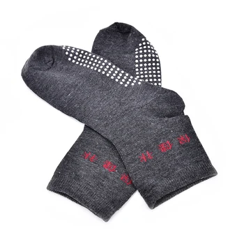 

1Pair Far Infrared Anti Cold Tourmaline Socks Automatic Heat Ankle Massage Sock Foot Massager