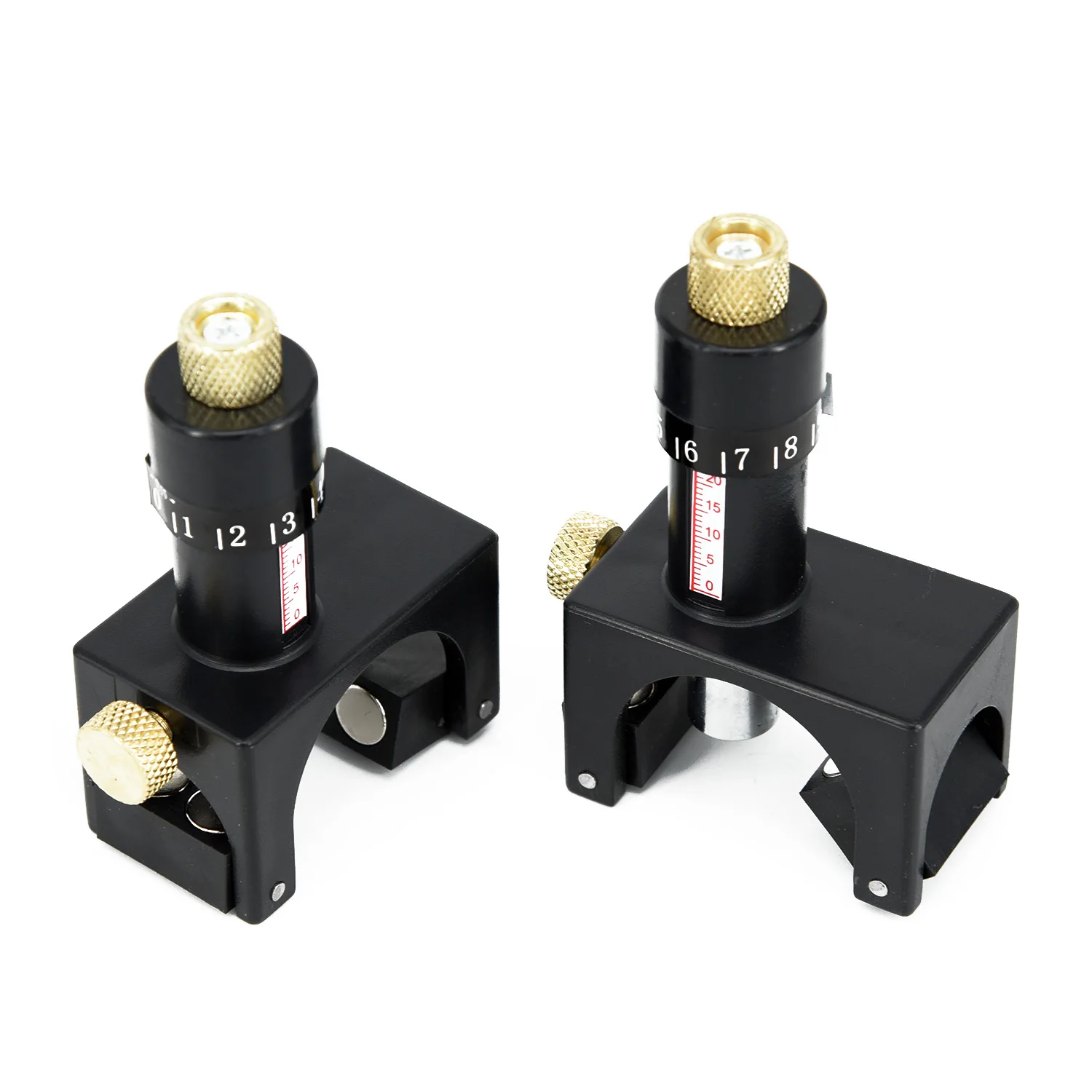 

2 Pieces Adjustable Planer Blade Cutter Calibrator Setting Jig Gauge Woodworking Tool Wood Box Wood Planer