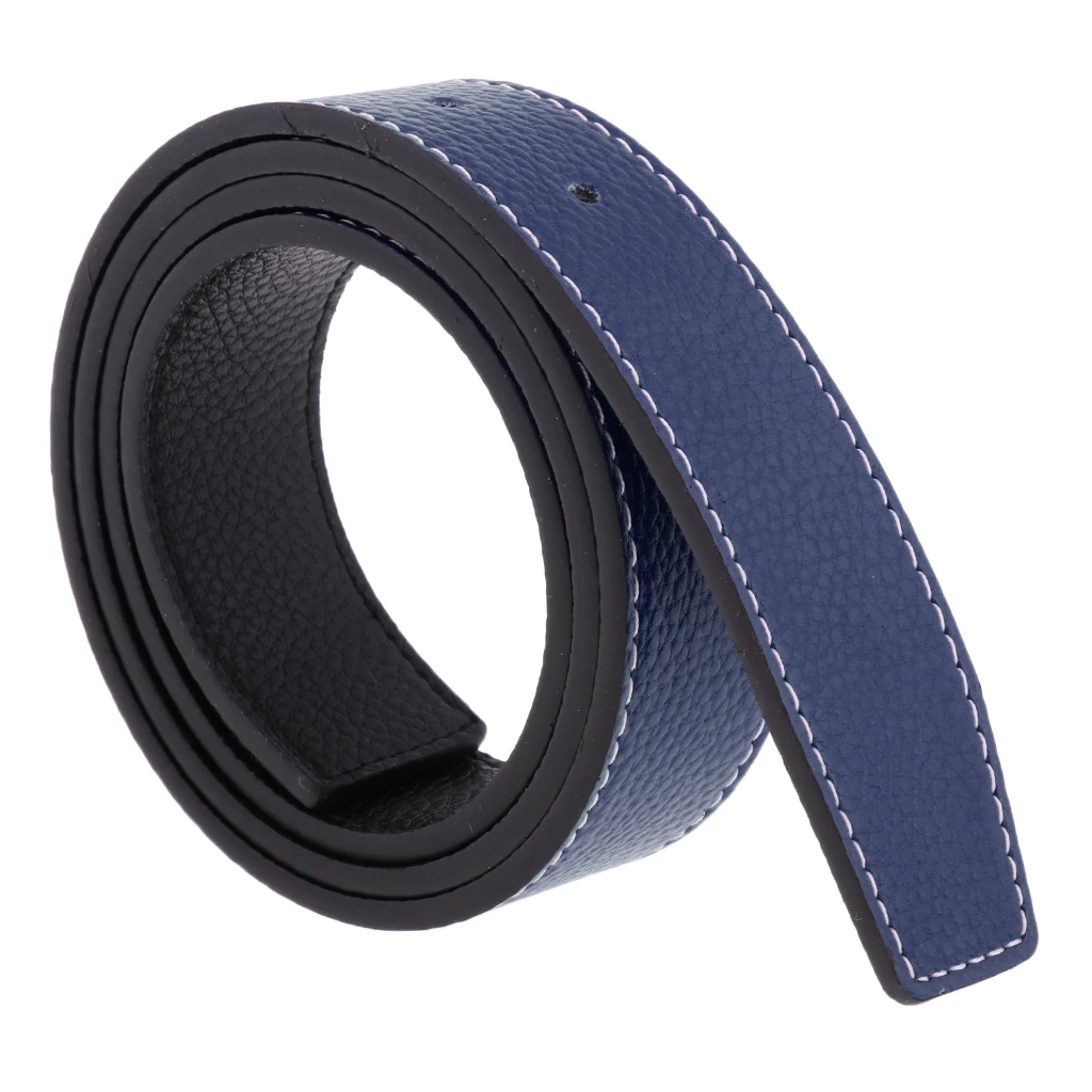 Mens Dress Belt Strap Waistband Without Buckle Belts Replacement for Boys