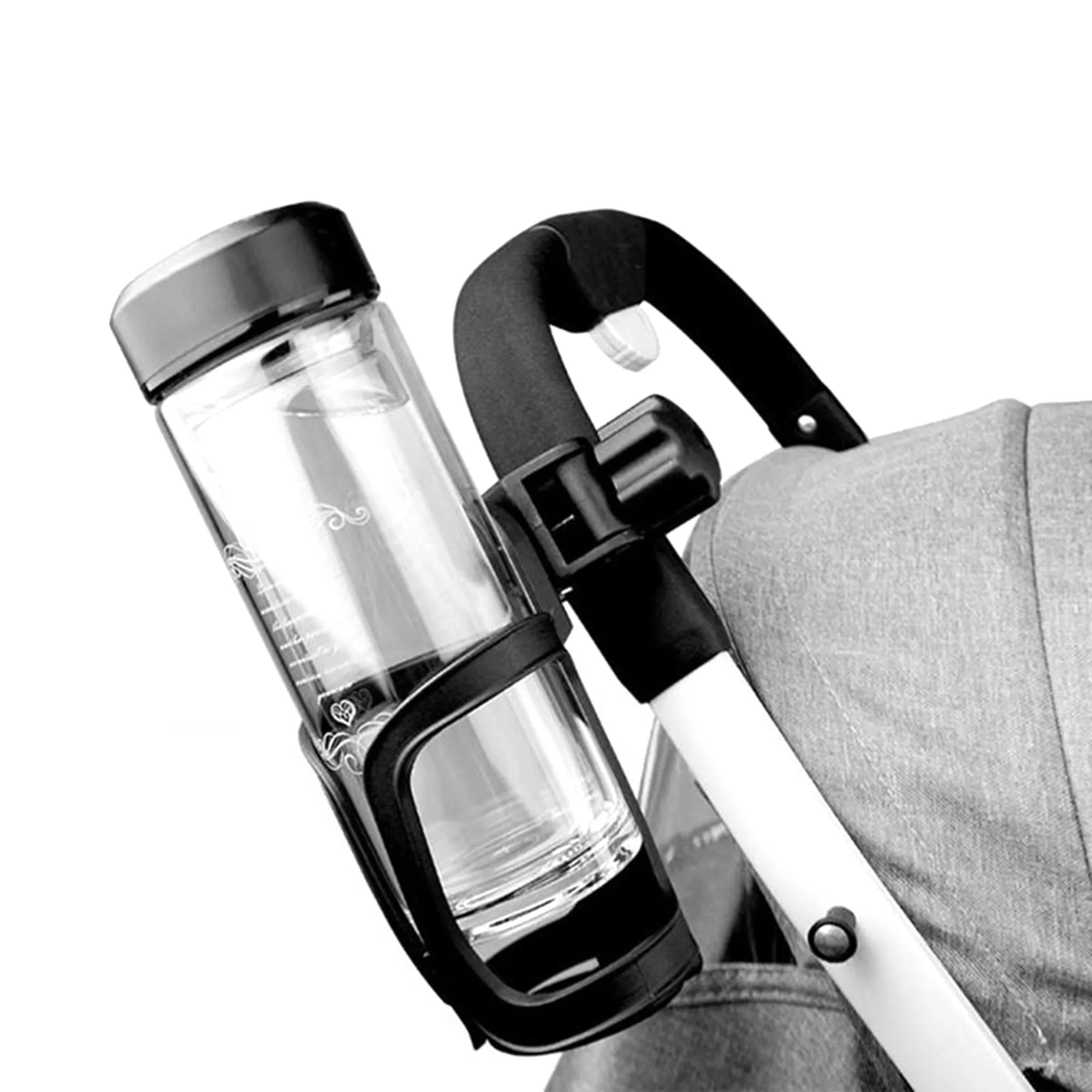 

Baby Stroller Cup Holder Children Kids Bicycle Cart Bottle Rack Milk Water Pushchair Drink Bottle Holders