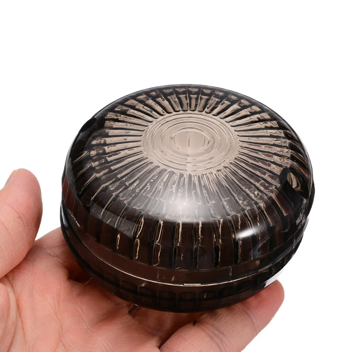 Mayitr 2Pcs Motorcycle Smoke Turn Signal Light Indicator Lens Cover For Yamaha V-Star 1100 Silverado 650 Road Star V-Max