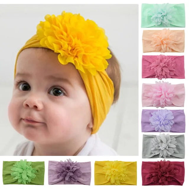 Baby Hair Accessories Nylon Headdress Children's Hair Band Infant Soft Hair Band Headband Baby Accessories Baby Headband 1