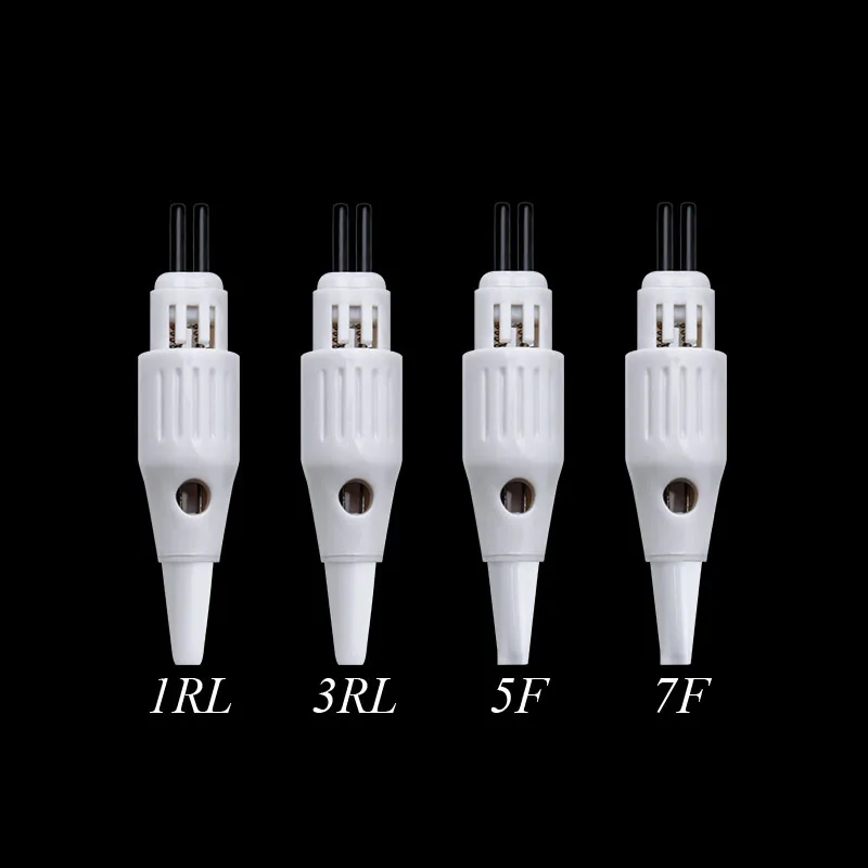 

Permanent Makeup Double Pin Cartridge Needles for Eyebrow Eyeliner Disposable Permanent Makeup Cartridge Eyebrow Tattoo Needles