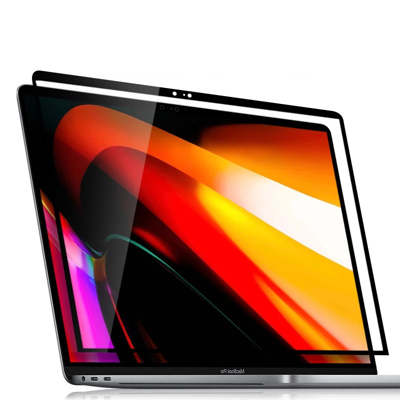 Screen Protector Cover With Black Frame For MacBook Pro 13 Air 13 Mac book 11 air 12 Retina 13 pro Air 2018 protection film (14)