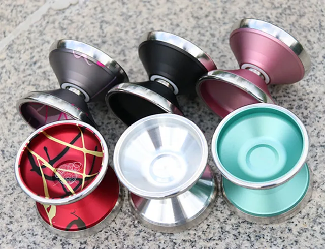 TOPYO  TIME JACKER  YOYO Stainless steel ring unresponsive yo - yo for  Professional sports 3