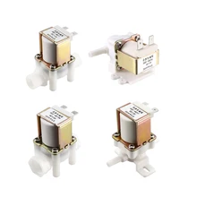 Uxcell 1 шт. Соленоидный клапан для воды DC 12 В NC нормально закрытый пластиковый впускной клапан с фильтром медные сантехнические инструменты