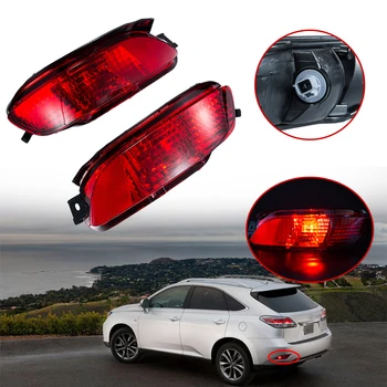 

Car Rear Bumper Fog Light Assembly Reflector Lamp Left/Right Marker Tail Lights For Lexus RX 335 RX350 RX400H 2006-2008