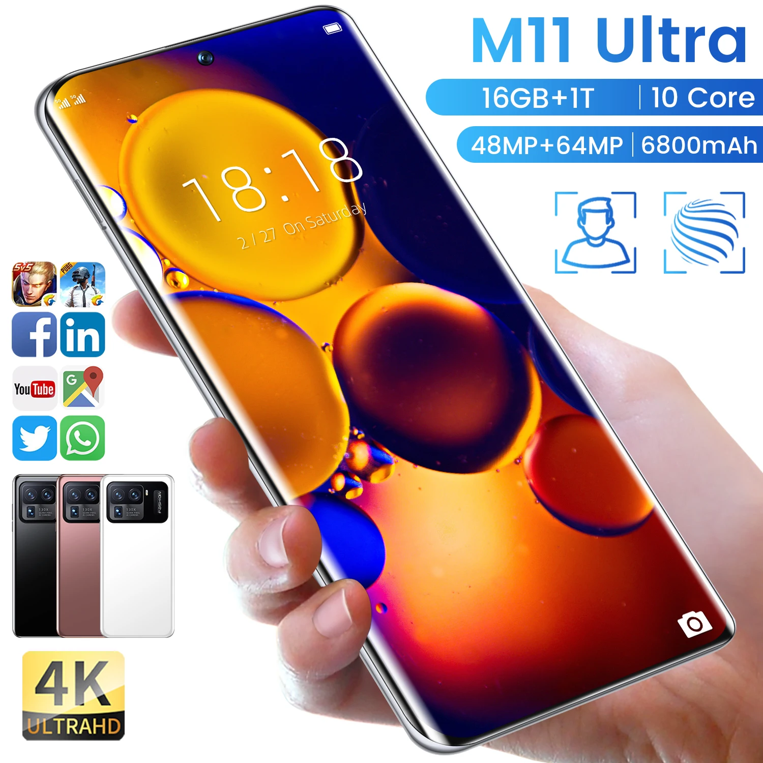 Смартфон с 5 5-дюймовым дисплеем android | Мобильные телефоны и аксессуары